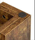 Rustic Brown Wooden Lift Top Coffee Table