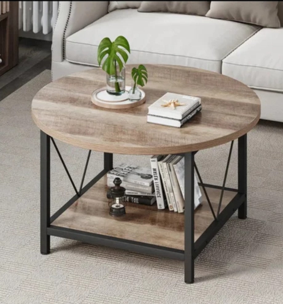 OAK WOODEN COFFEE TABLE