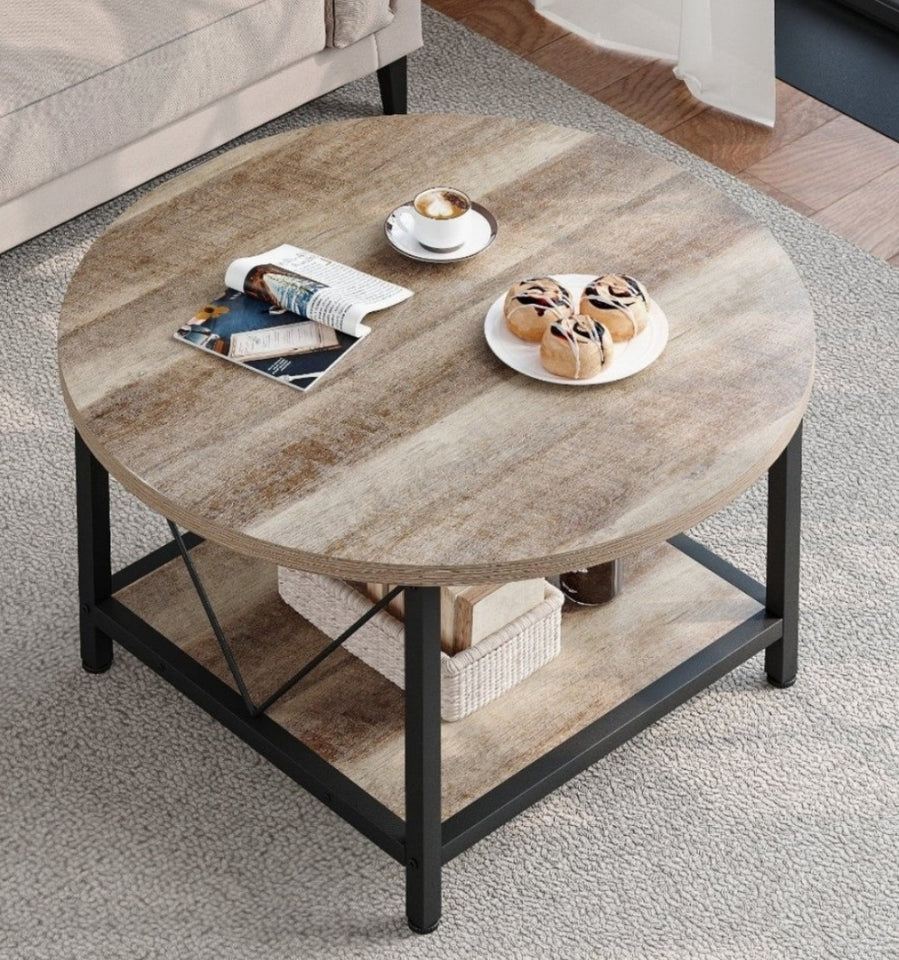 OAK WOODEN COFFEE TABLE