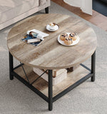 OAK WOODEN COFFEE TABLE