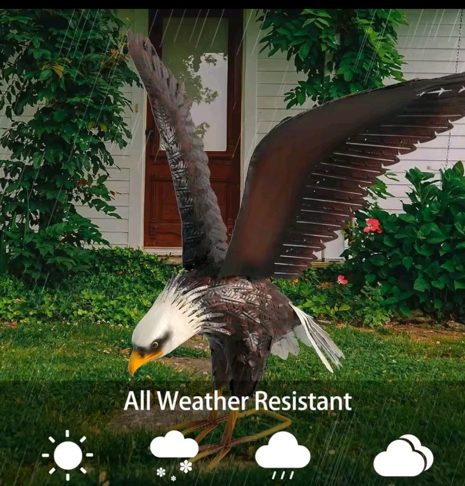 EAGLE METAL STATUE